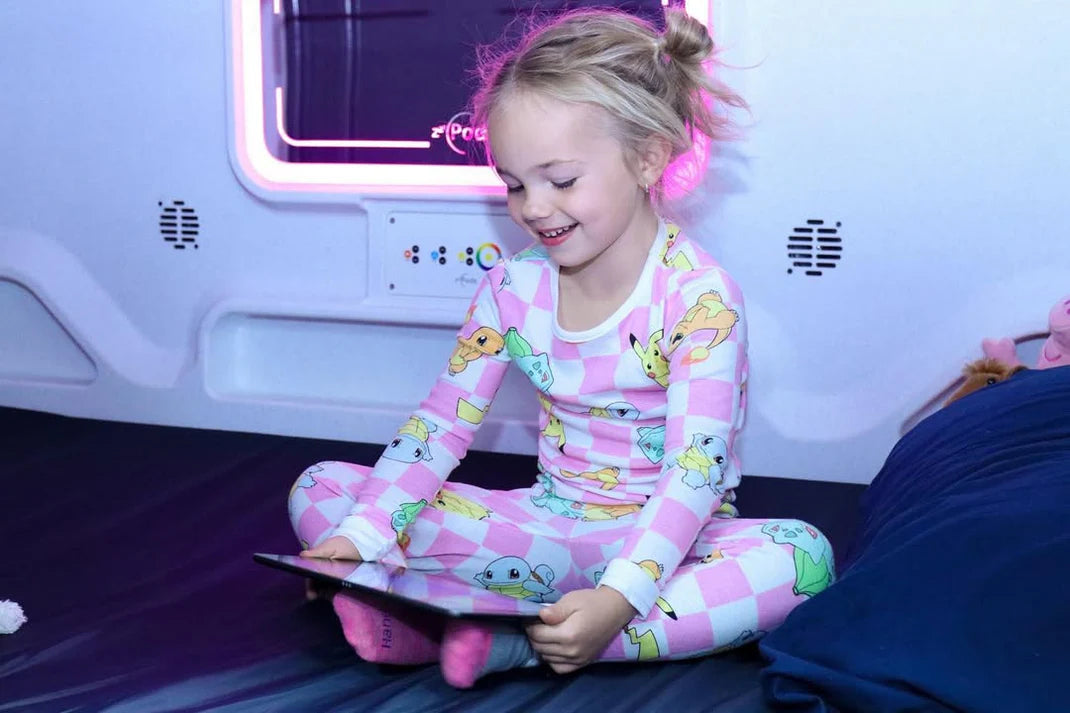 happy child in zPods