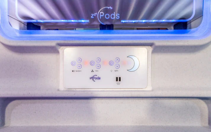 zPods Bed Feature - Control Panel 