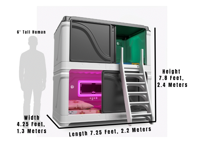 zPods Gen 2 Double Bed (HCPCS 1399)