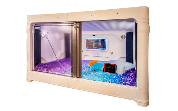 zPods Gen 2 Single Sensory Smart Safety Bed Perspective View