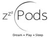 zPods Sensory Safety Bed Logo - White